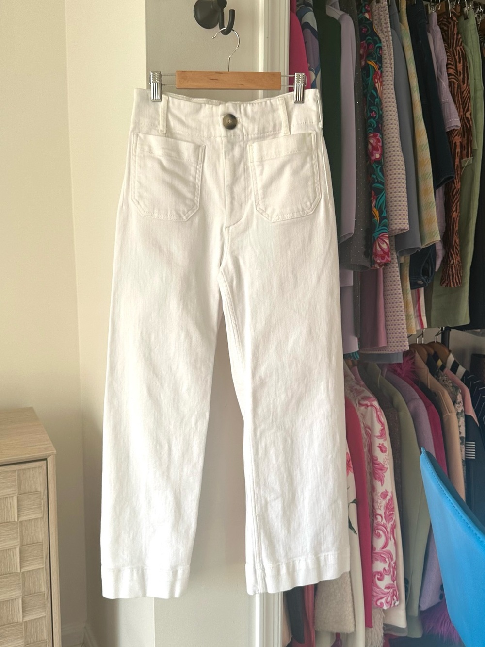 Anthropologie Maeve Colette Wide-Leg Cropped Pants - Picture 3 of 11